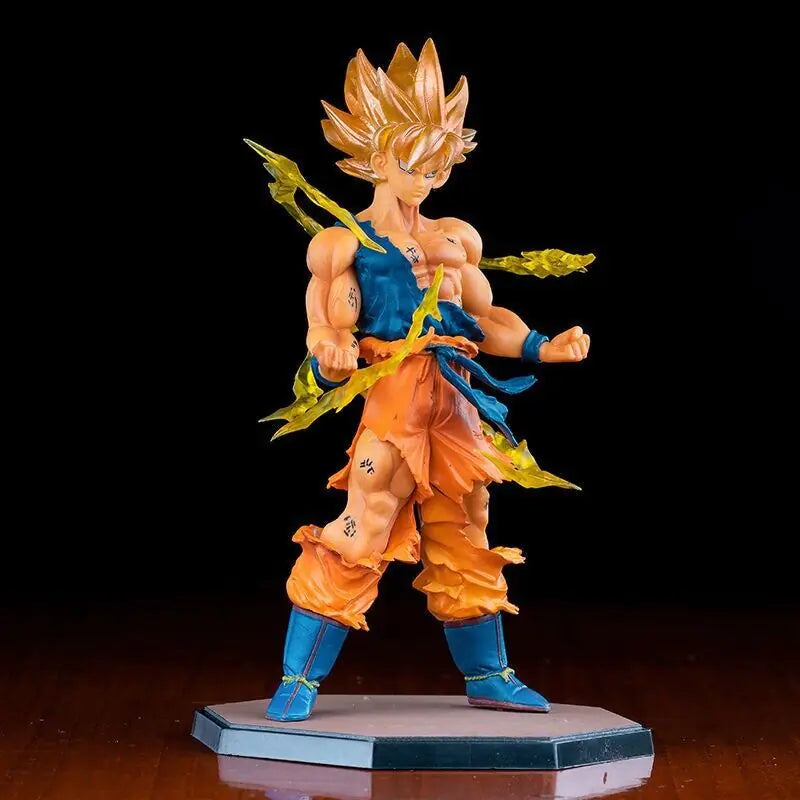 SON GOKU Dragon Ball Z Super Saiyan Anime Action Figure Collection Toy Statue