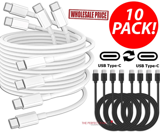 Fast Charger USB-C to USB-C (10 Pack)