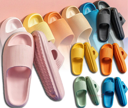 Cozy Pillow Slides Anti-Slip Sandals Ultra Soft Slippers Cloud Home Outdoor Shoe