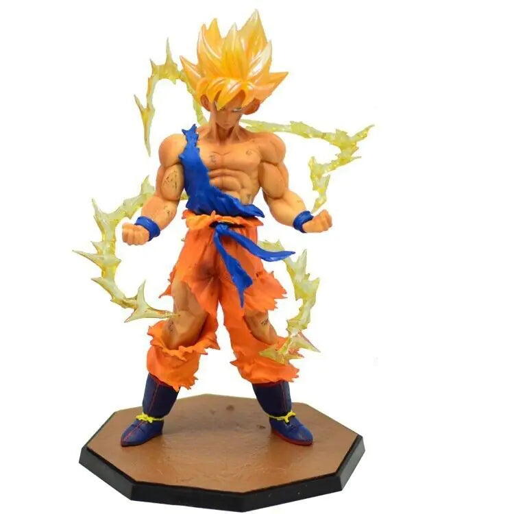 SON GOKU Dragon Ball Z Super Saiyan Anime Action Figure Collection Toy Statue