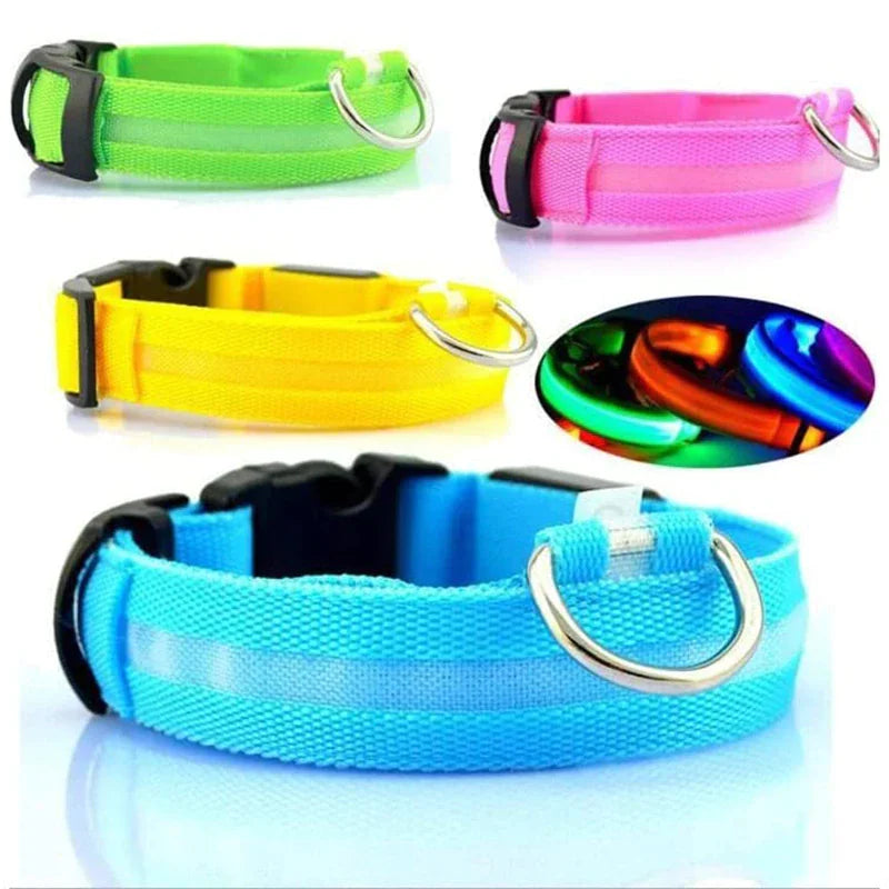 GlowSafe LED Dog Collar