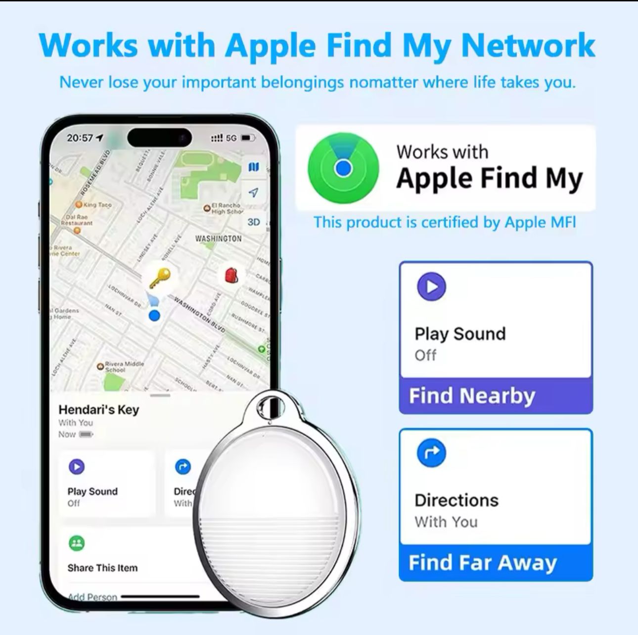 Airtags Smart Finder