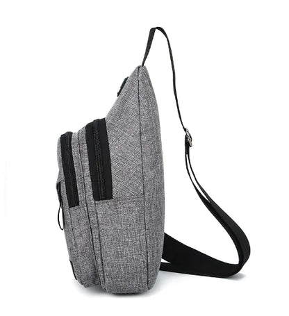 Men Women Sling Bag Chest Fanny Packs Cross Body Travel Sports Shoulder Backpack