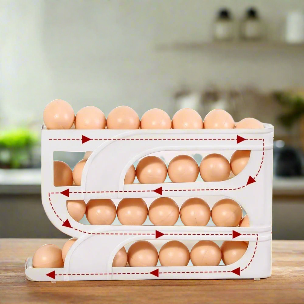 RollEgg™ – Smart Layered Egg Storage System