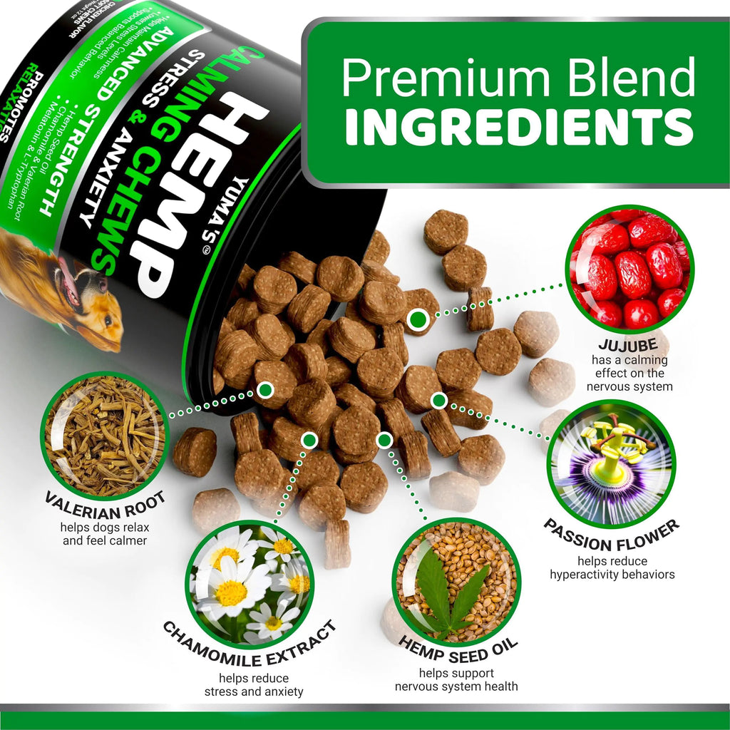 ZenBites Chicken & Hemp Calming Treats for Dogs 170