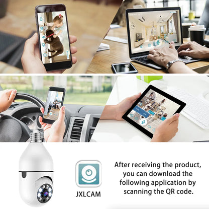 360° Light Bulb Camera