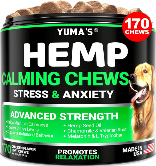 ZenBites Chicken & Hemp Calming Treats for Dogs 170