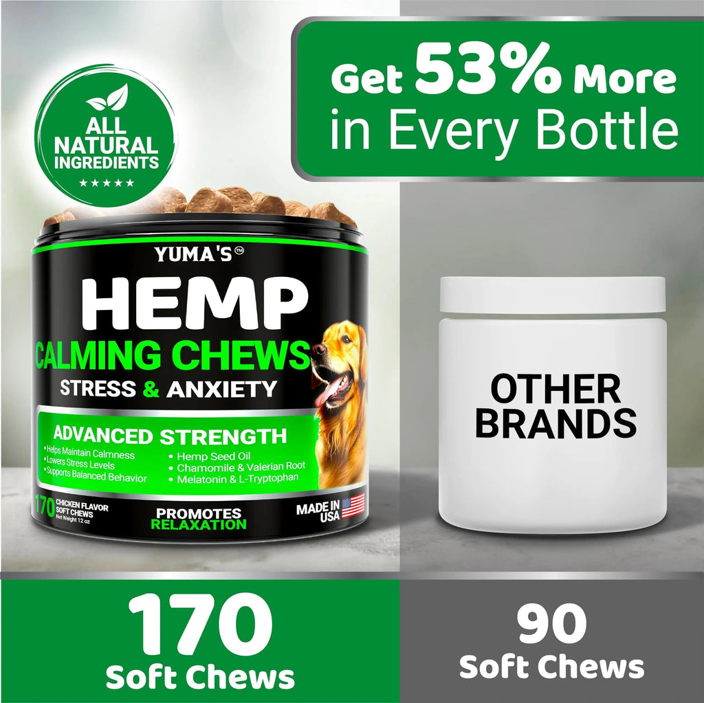 ZenBites Chicken & Hemp Calming Treats for Dogs 170