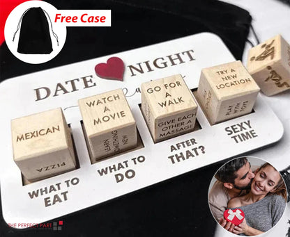 Date Night Dice After Dark Edition Date Night Wooden Dice Game For Couples Fun