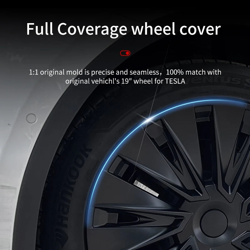 Turbine Wheel Cover for Tesla 4PCS