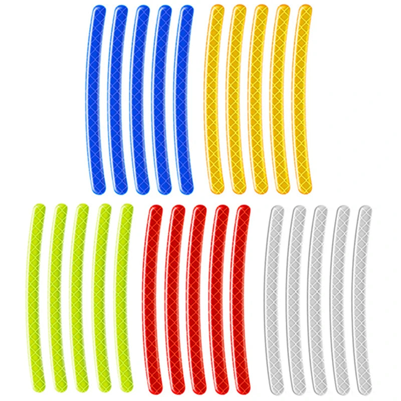 Wheel Glow Strips Stickers