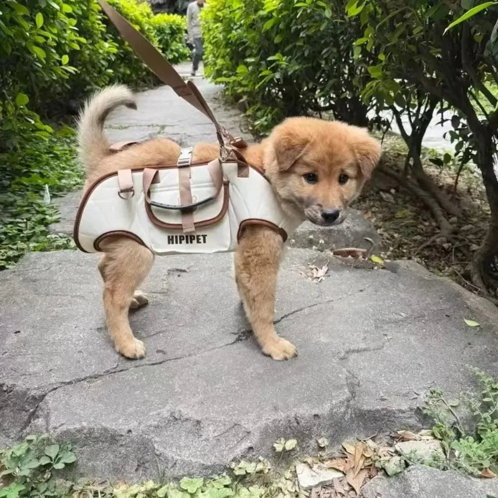 Portable Breathable Dog Carrier Backpack | Hands-Free Travel Bag for Small Pets