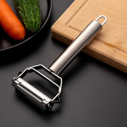 Multifunctional Kitchen Peeler Vegetable Fruit Peeler Stainless Steel Durable Potato Slicer Household Shredder Carrot Peeler