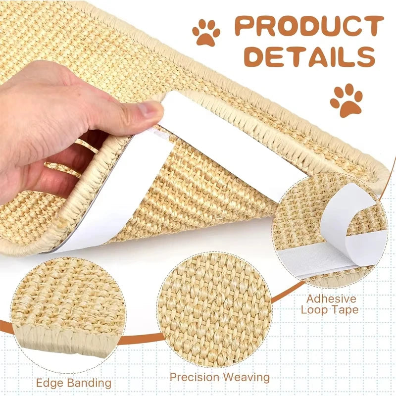 Natural Cat Scratcher Mat & Furniture Protector