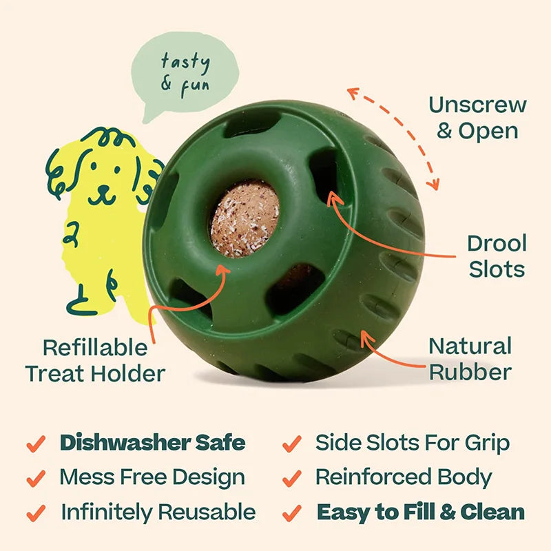 🐶 Silicone Chew & Treat Mold Toy – Boredom Buster for Dogs! 🦴