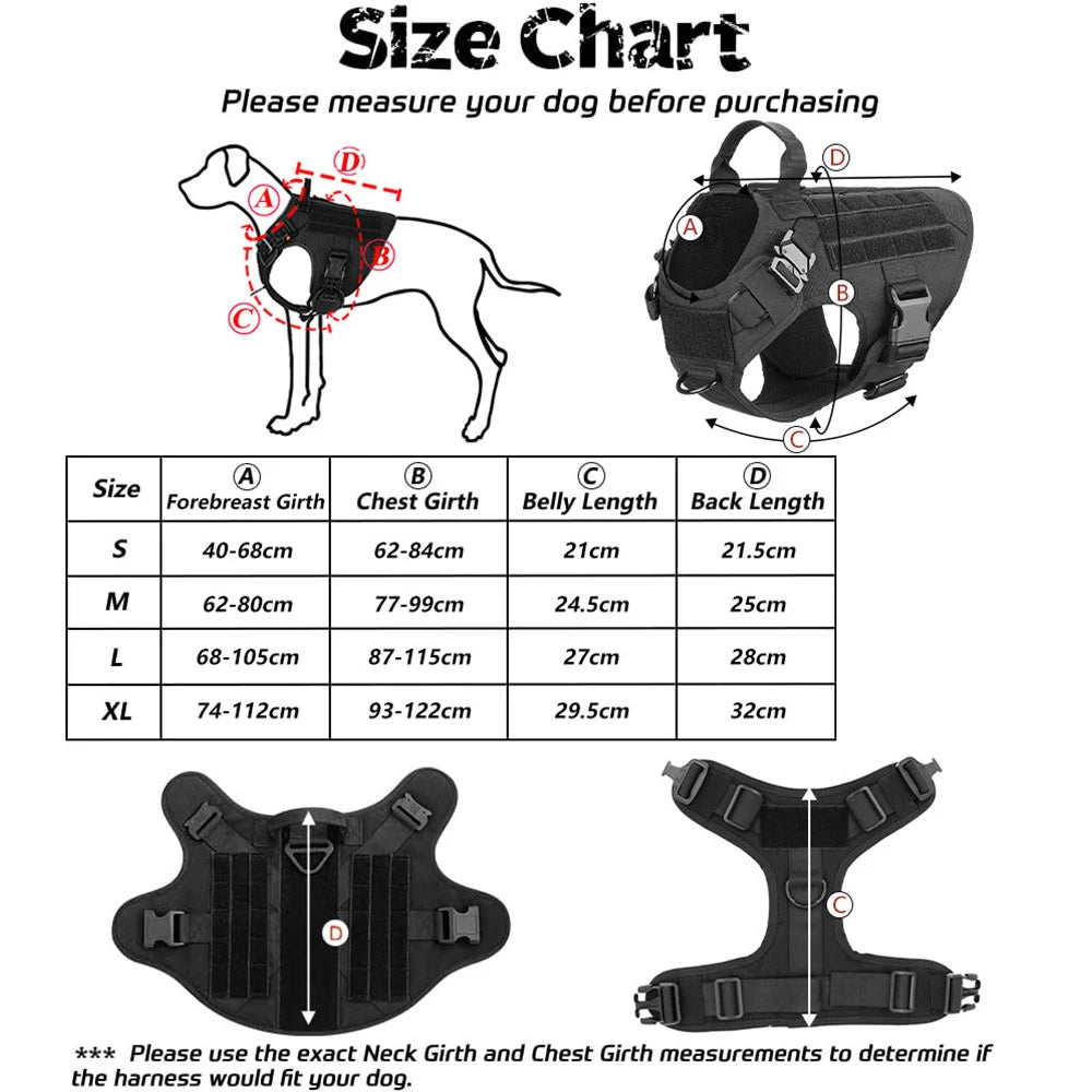 TitanGrip Dog Harness & Leash Set