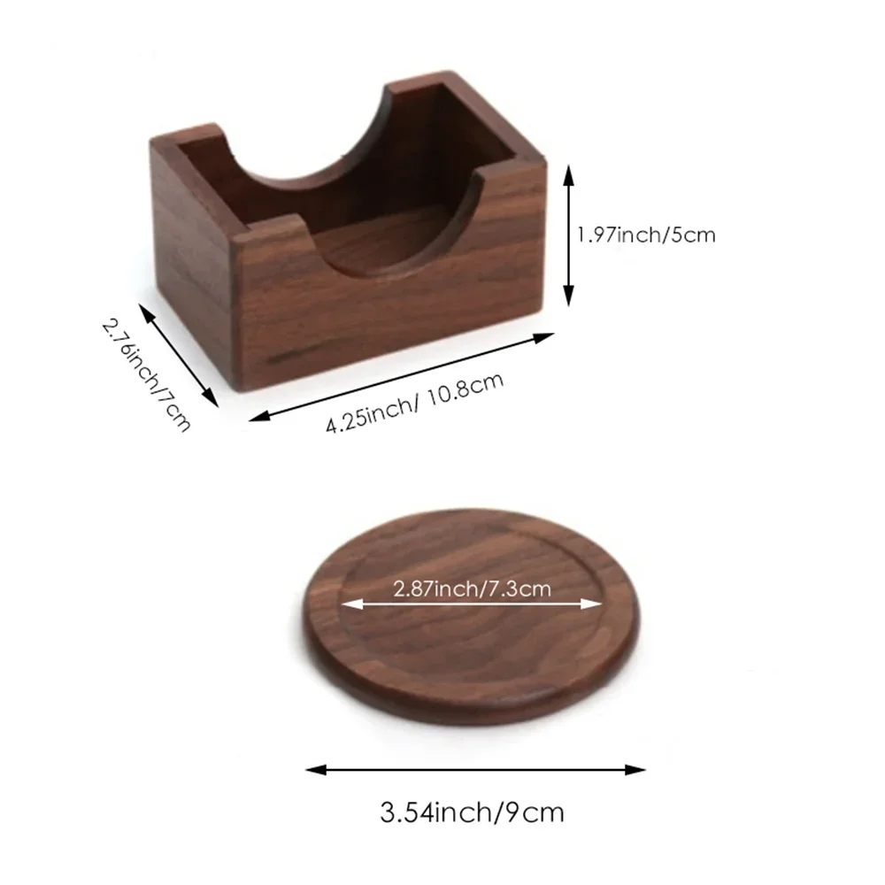 KyotoNest™ Walnut Coaster Set