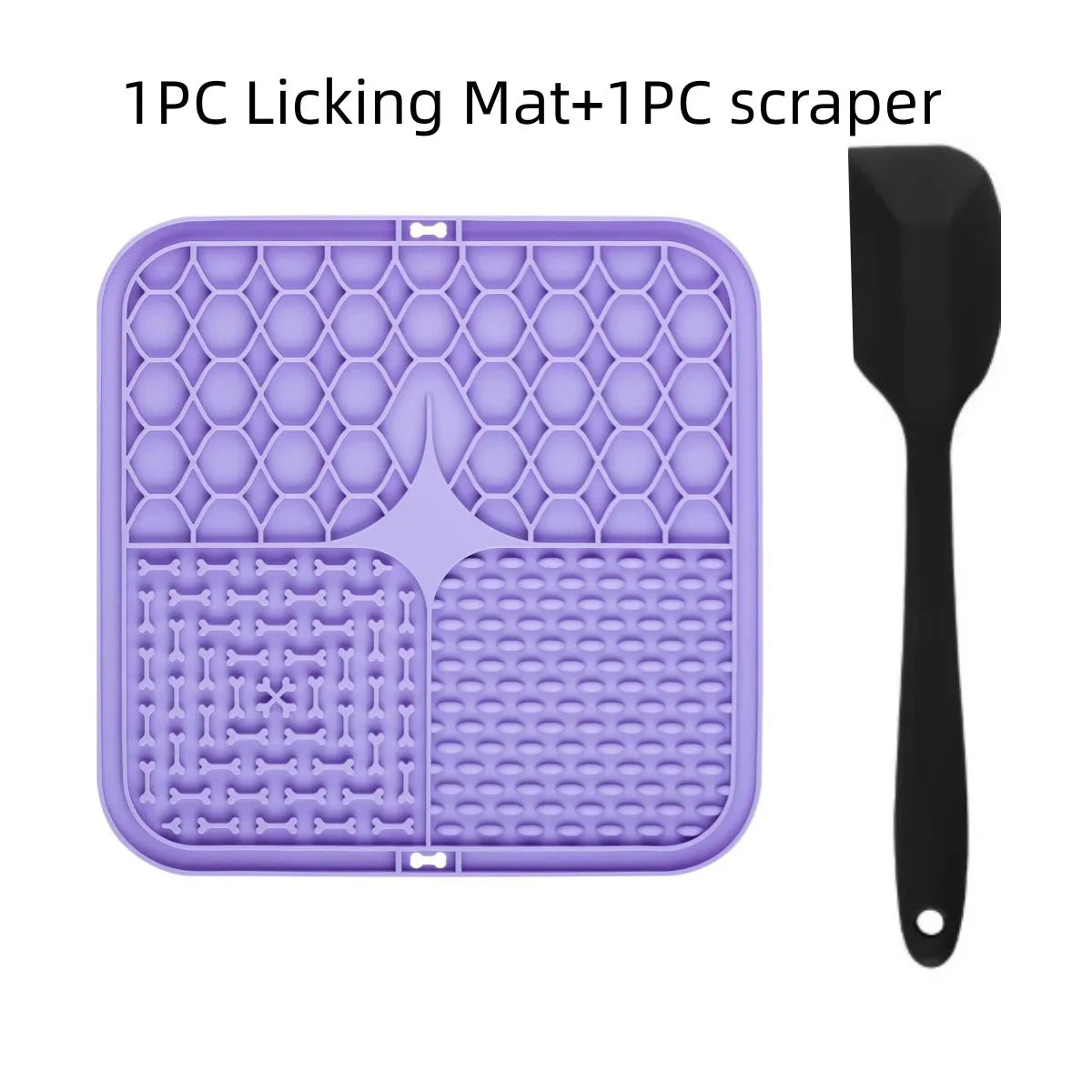 Calming Dog Lick Pad – Durable Silicone Slow Food Mat & Bath Distraction