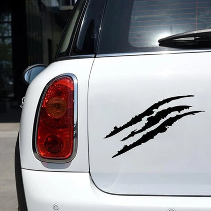 Car Sticker Monster Claw Marks Scratch