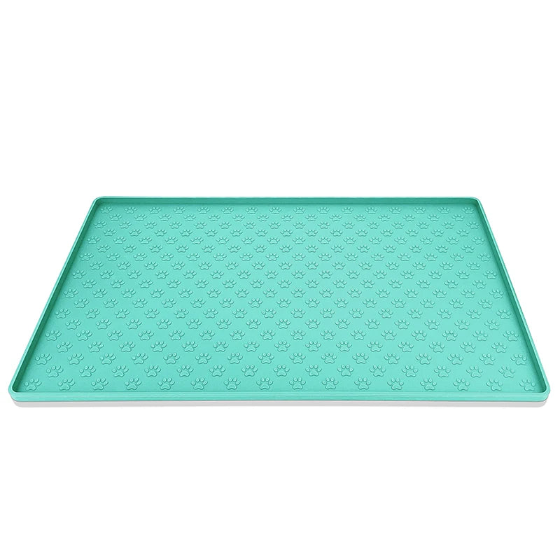 Waterproof Silicone Pet Feeding Mat – Non-Slip Food & Water Placemat for Dogs & Cats