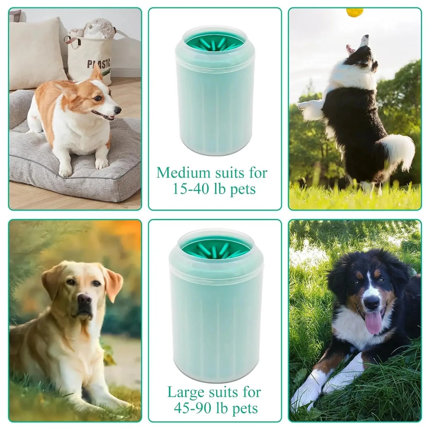 PawClean Cup – Portable Pet Foot Washer