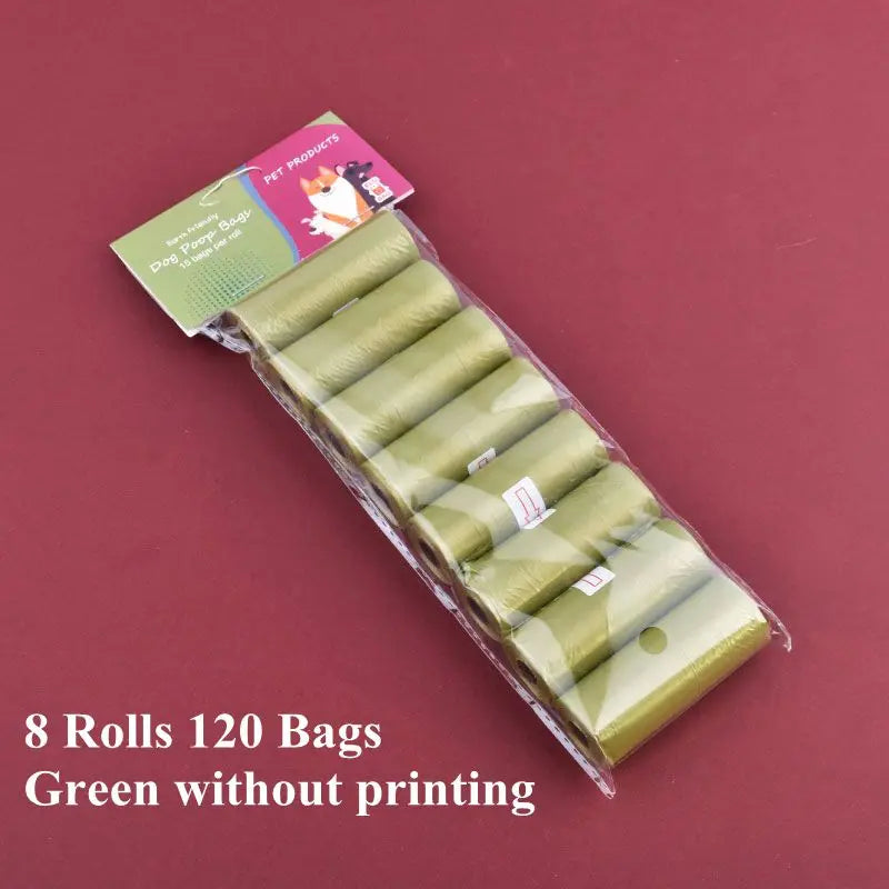 1/42 Roll Pet Biodegradable Trash Bag Dog Poop Bags Bulk  Scented Poop Bag Degradable Cat Waste Bags Dog Poop Dispenser