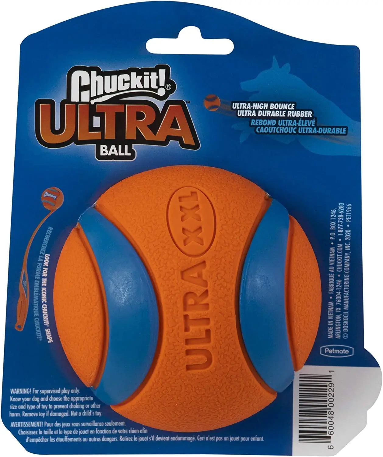 Chuckit! Ultra Dog Ball – High Bounce & Durable Play Toy