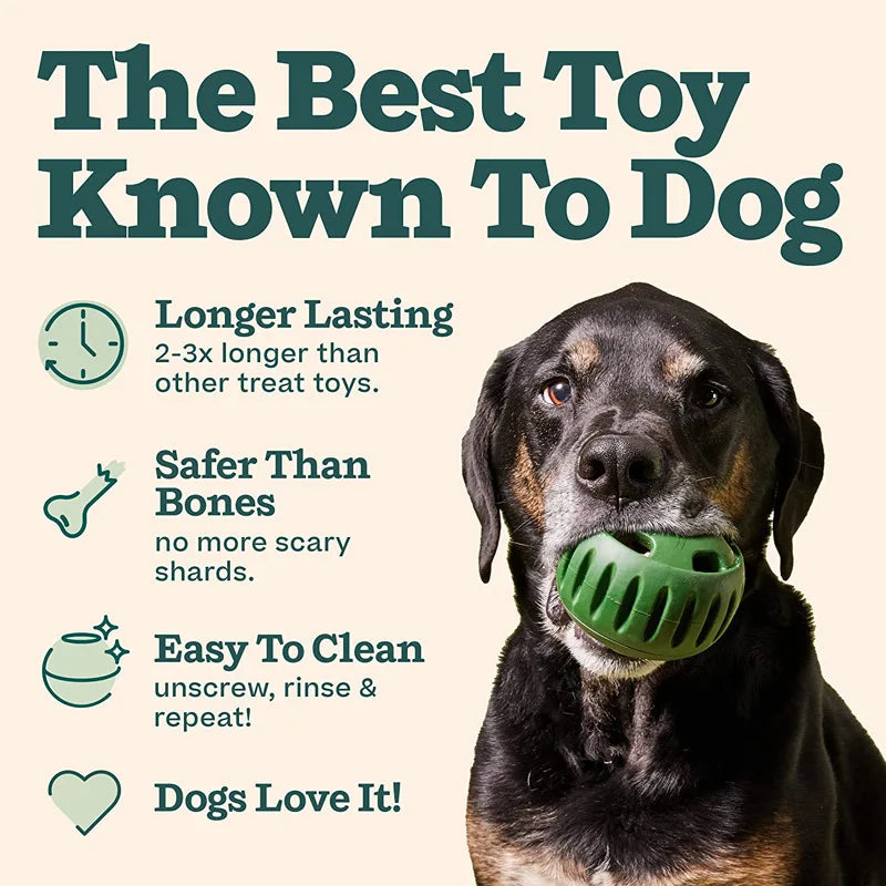 🐶 Silicone Chew & Treat Mold Toy – Boredom Buster for Dogs! 🦴