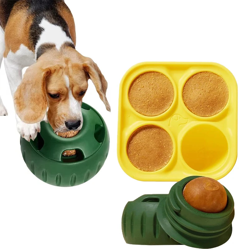 🐶 Silicone Chew & Treat Mold Toy – Boredom Buster for Dogs! 🦴