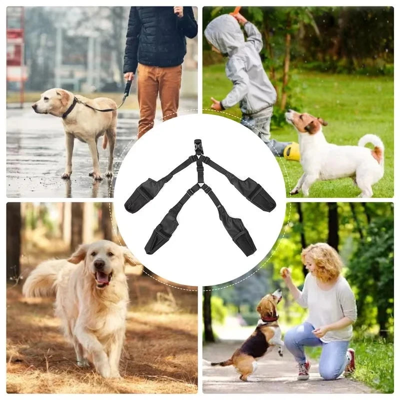 Waterproof Dog Boots – Adjustable, Anti-Slip Paw Protectors for Rain, Snow & Outdoor Walks, Keep Your Pup's Paws Clean & Safe!