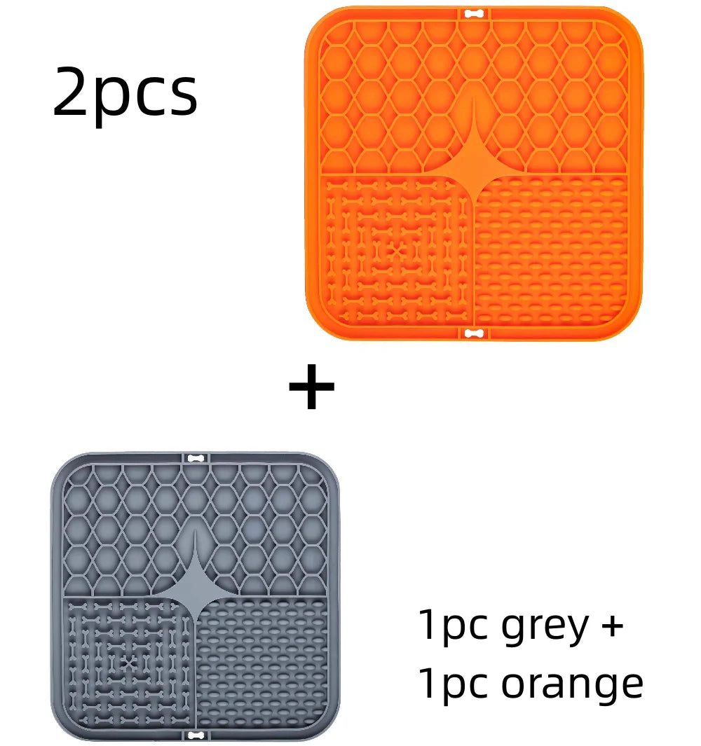 Calming Dog Lick Pad – Durable Silicone Slow Food Mat & Bath Distraction