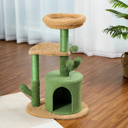 Cactus Climber: Cat Gym Tower