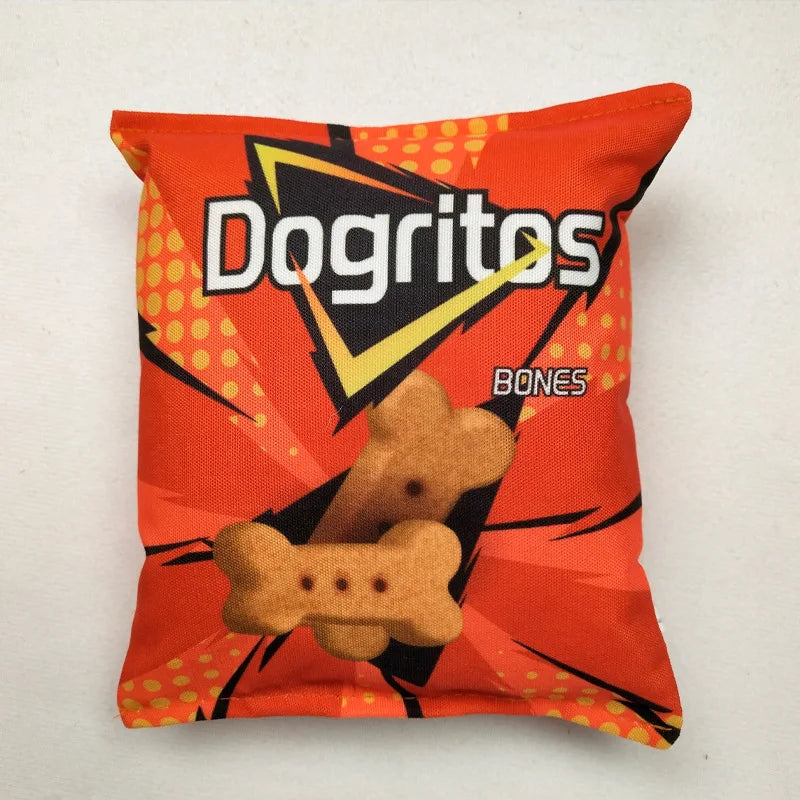 Dog Crisps Squeaky Toys