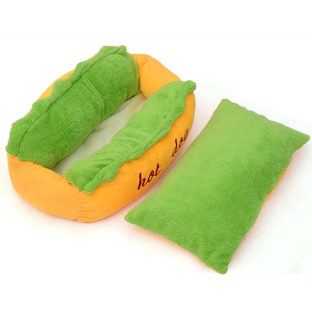 HotDog Pet Bed for Dogs and Cats