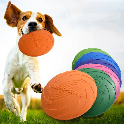 Sturdy Silicone Dog Frisbee