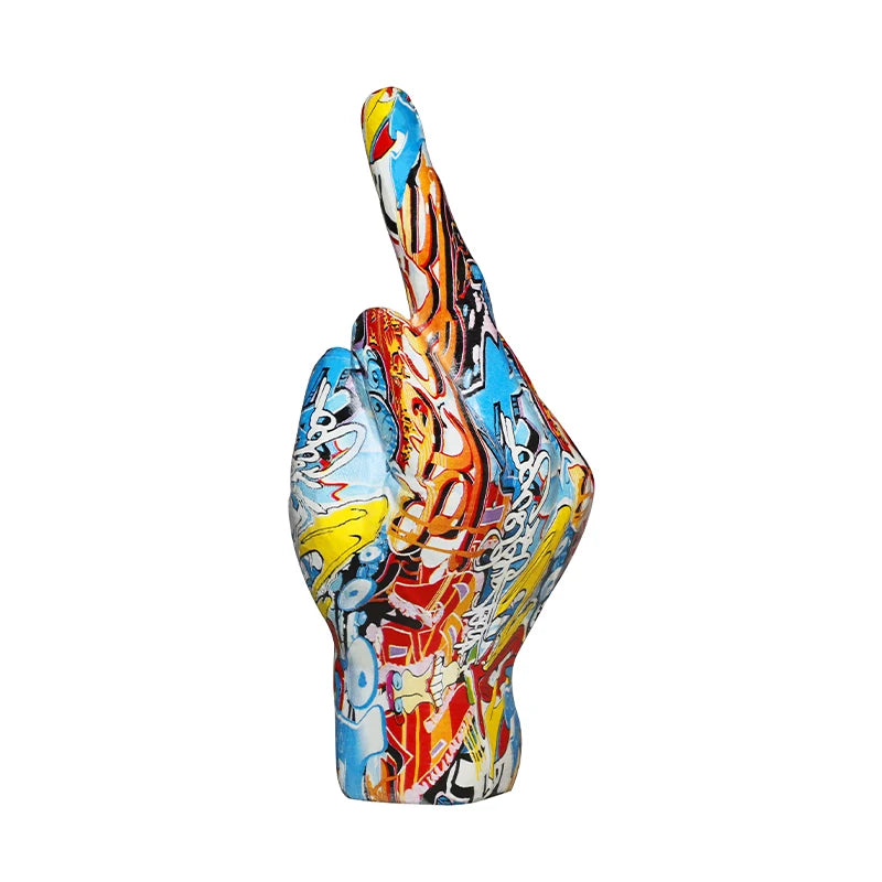 RebelFunk™ Graffiti Gesture Statue