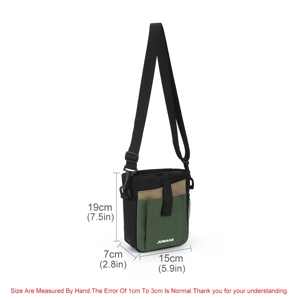 Fashion Pet Training Shoulder Bag Dog Snack Pocket Portable Pet Poop Pouch Outdoor Storage Supplies Large Capacity