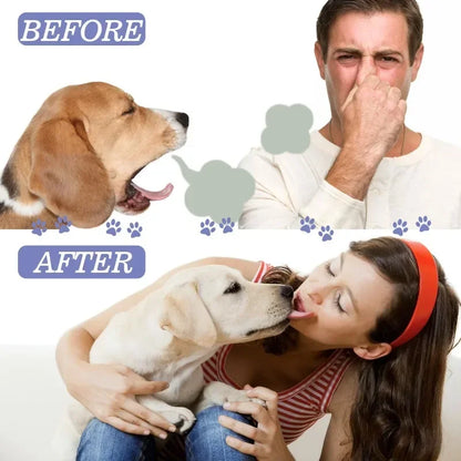 Dog Pet Oral Care Spray Teeth Cleaning Pet Tooth Whitening Remove Bad Breath Keep Fresh Breath Remove Tooth Stains For Cats Dogs