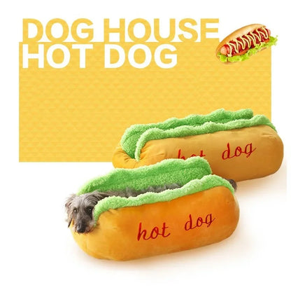 HotDog Pet Bed for Dogs and Cats