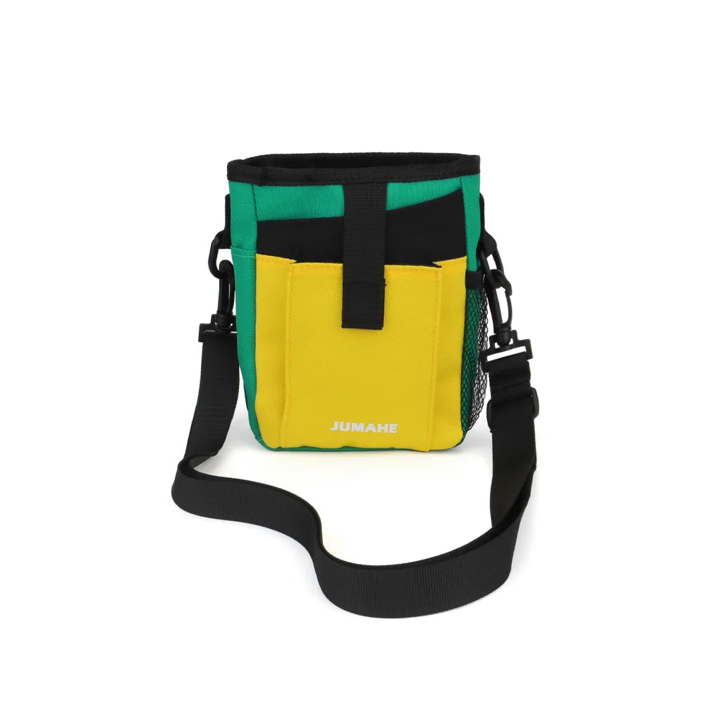 Fashion Pet Training Shoulder Bag Dog Snack Pocket Portable Pet Poop Pouch Outdoor Storage Supplies Large Capacity