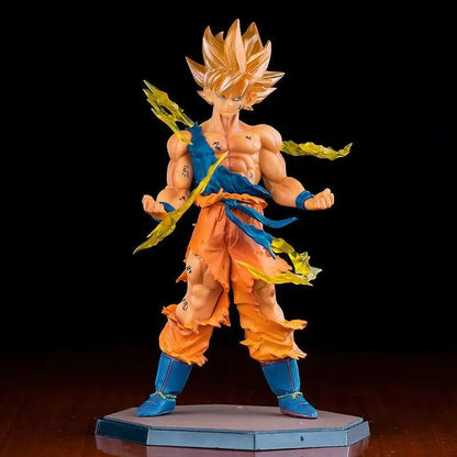 SON GOKU Dragon Ball Z Super Saiyan Anime Action Figure Collection Toy Statue