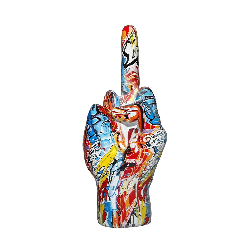 RebelFunk™ Graffiti Gesture Statue