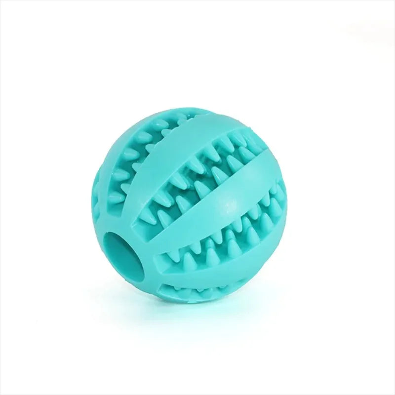 EcoBite Ball – Juguete Interactivo de Goma Natural para Perros