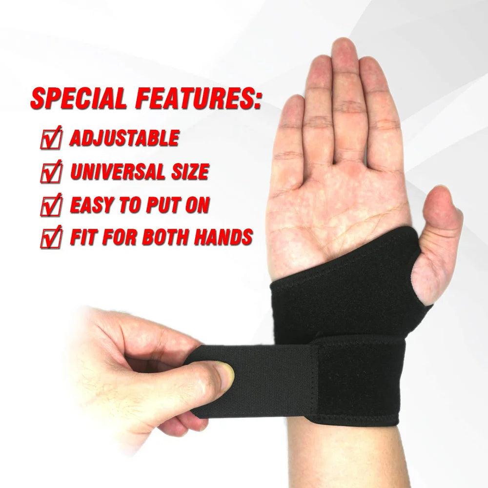 Sports Wrist Support Brace – Carpal Tunnel & Injury Relief