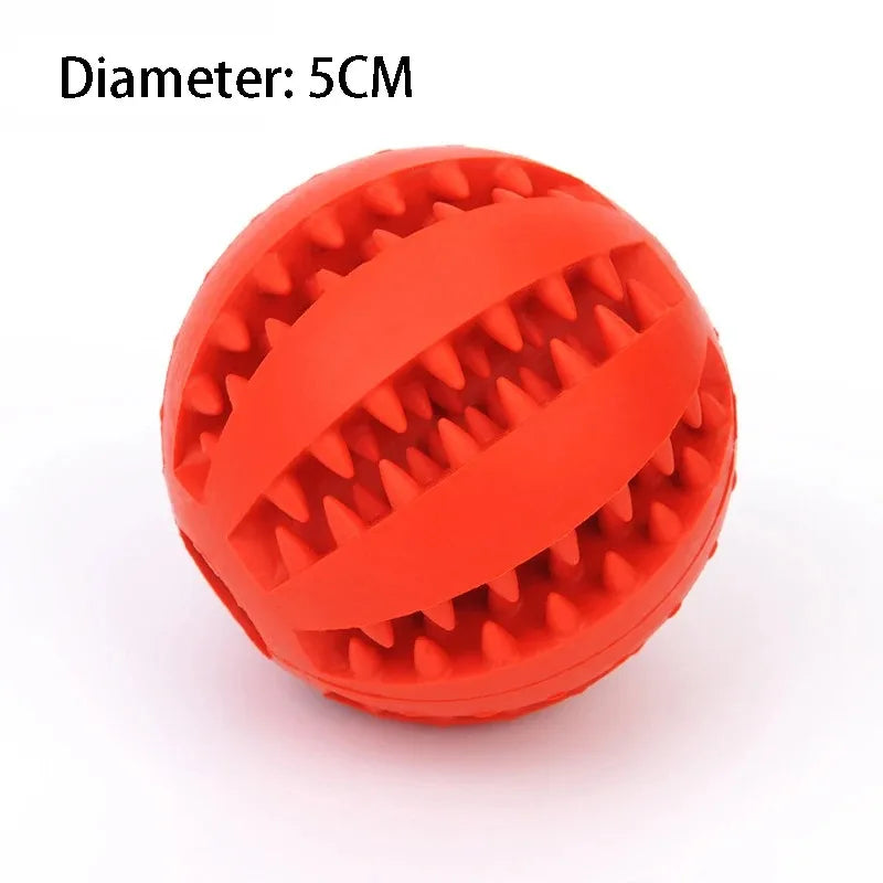 EcoBite Ball – Juguete Interactivo de Goma Natural para Perros