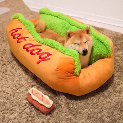 HotDog Pet Bed for Dogs and Cats