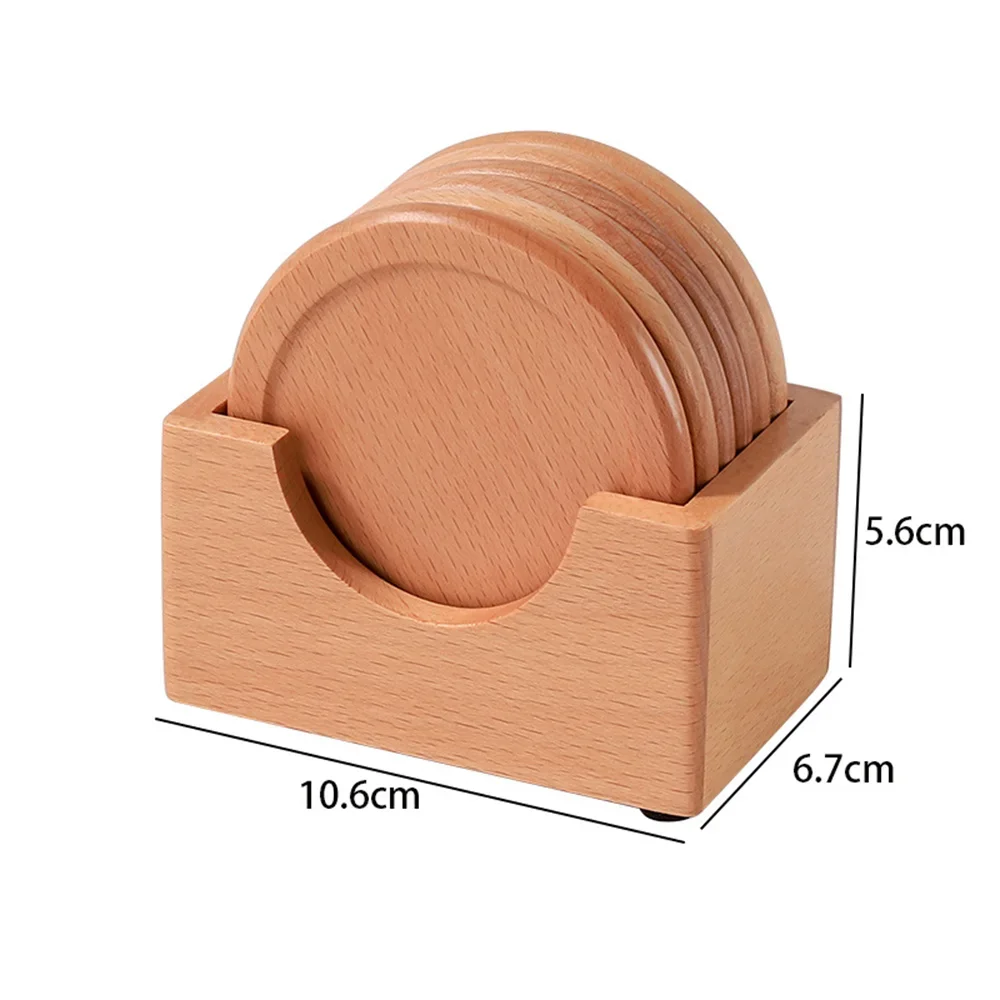 KyotoNest™ Walnut Coaster Set