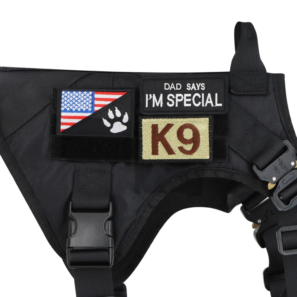 Tactical Dog Patch Bundle (12 pieces)