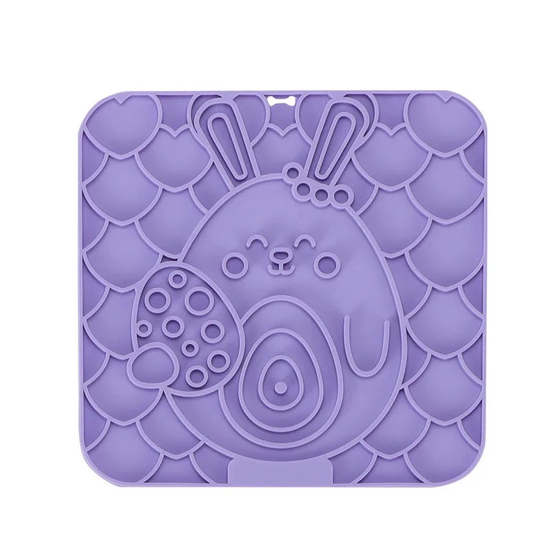 Calming Dog Lick Pad – Durable Silicone Slow Food Mat & Bath Distraction