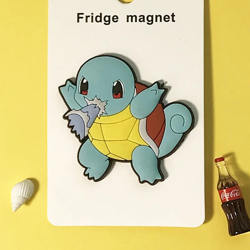 Pokémon Kawaii Fridge Magnet Set – Pikachu, Snorlax & Eevee Decor
